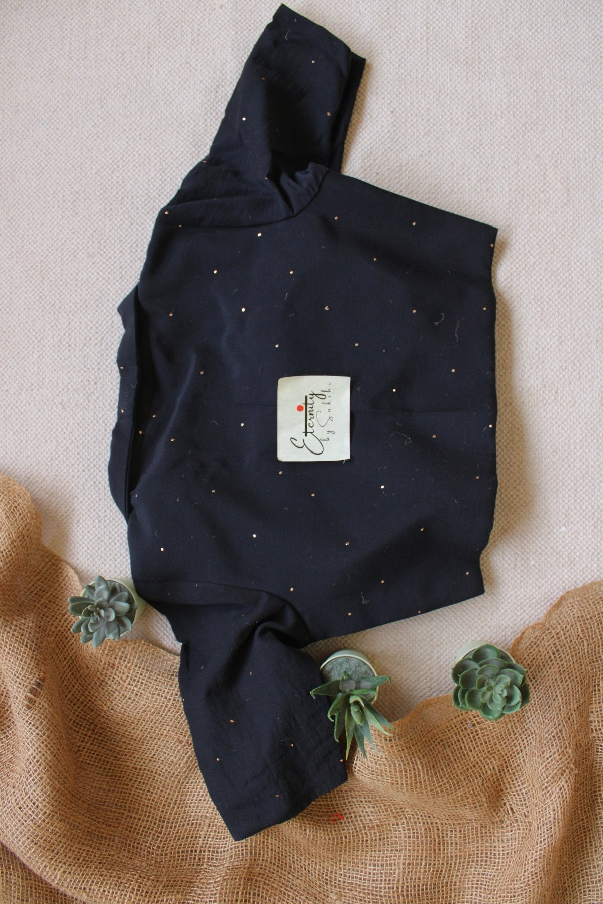 Midnight Spark Collar Blouse - Eternity by Sakshi