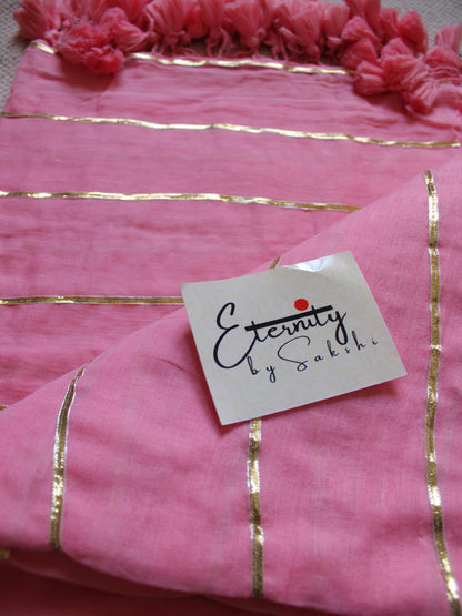 Pink Rangrez Saree