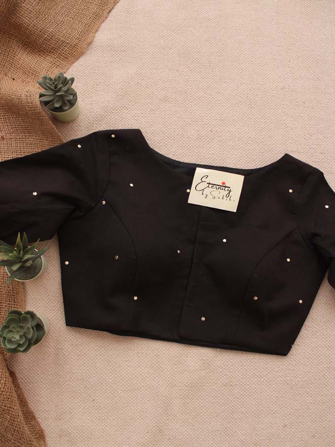 Black Badla Blouse