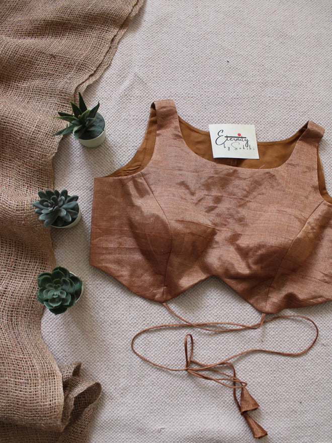 Copper Zari Blouse