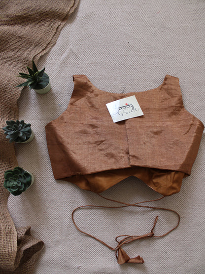 Copper Zari Blouse