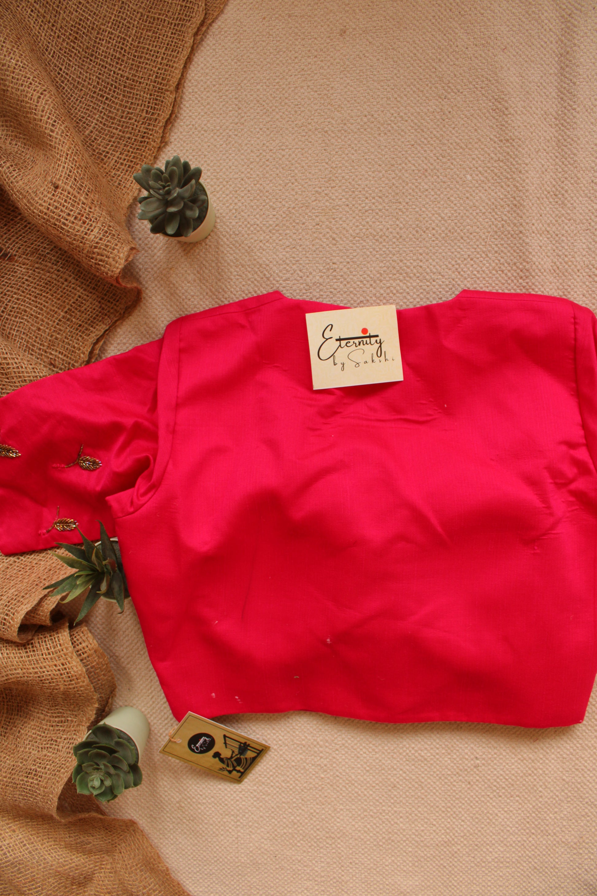 Pink Handwork Blouse