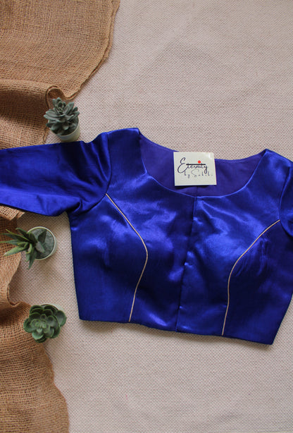 Blue Jardosi Blouse