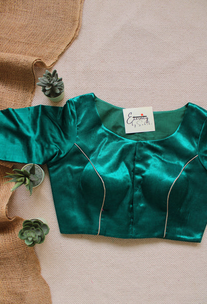 Green Jardosi Blouse