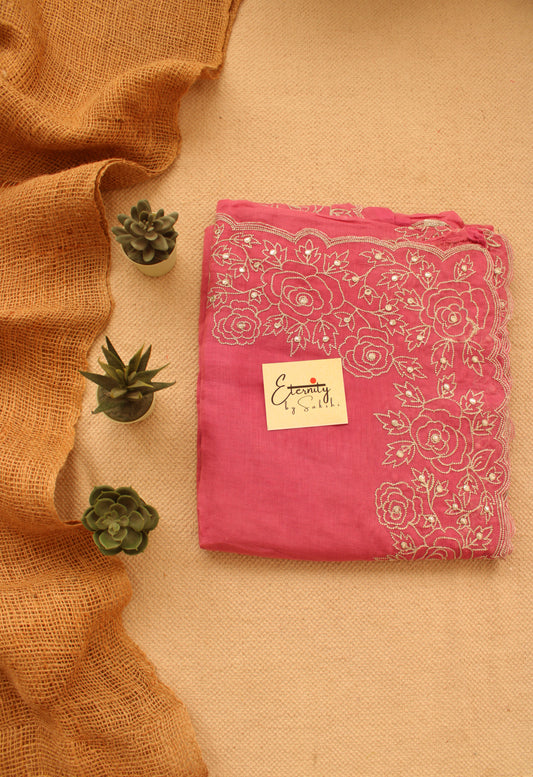 Pink Dilruba Saree