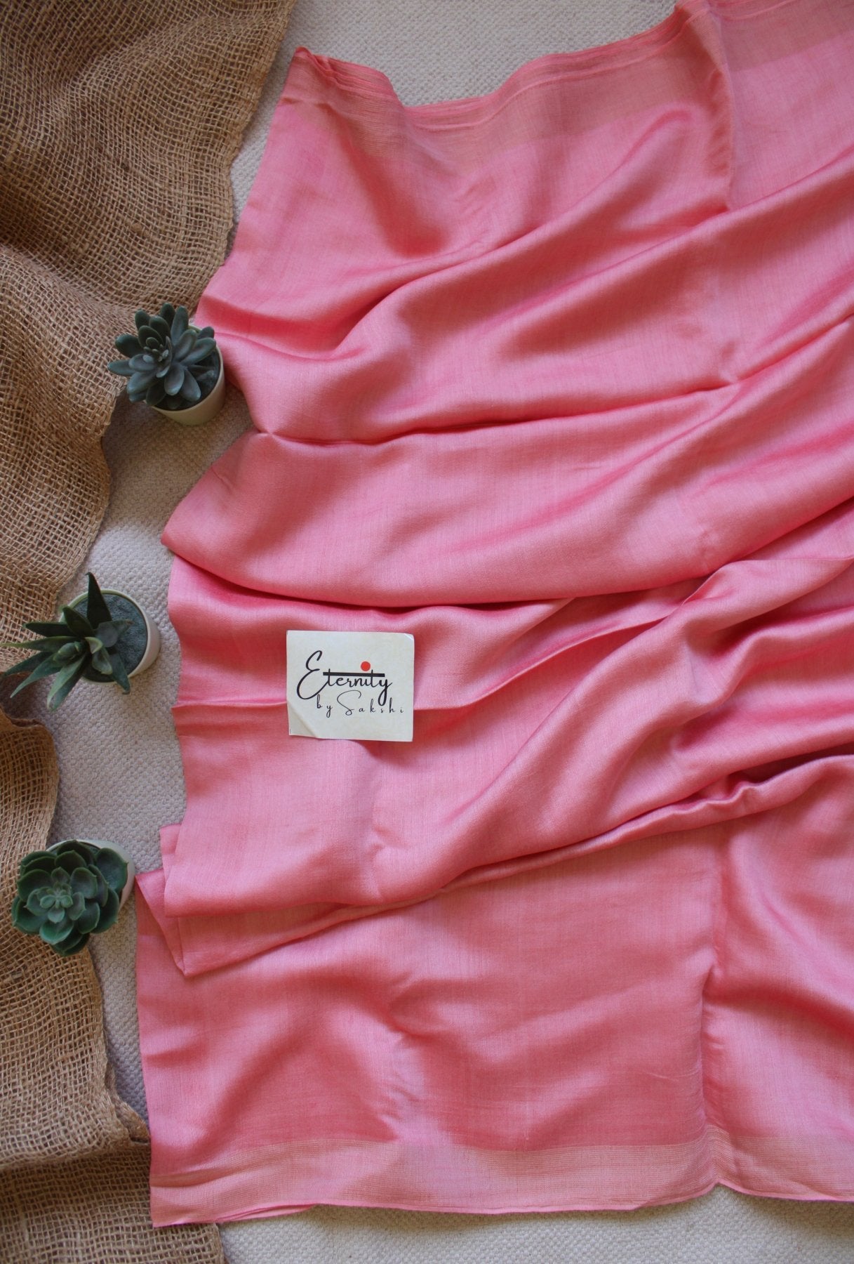 Peach Raga Resham Saree - Eternity by Sakshi