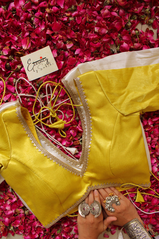 Yellow Radhika Blouse