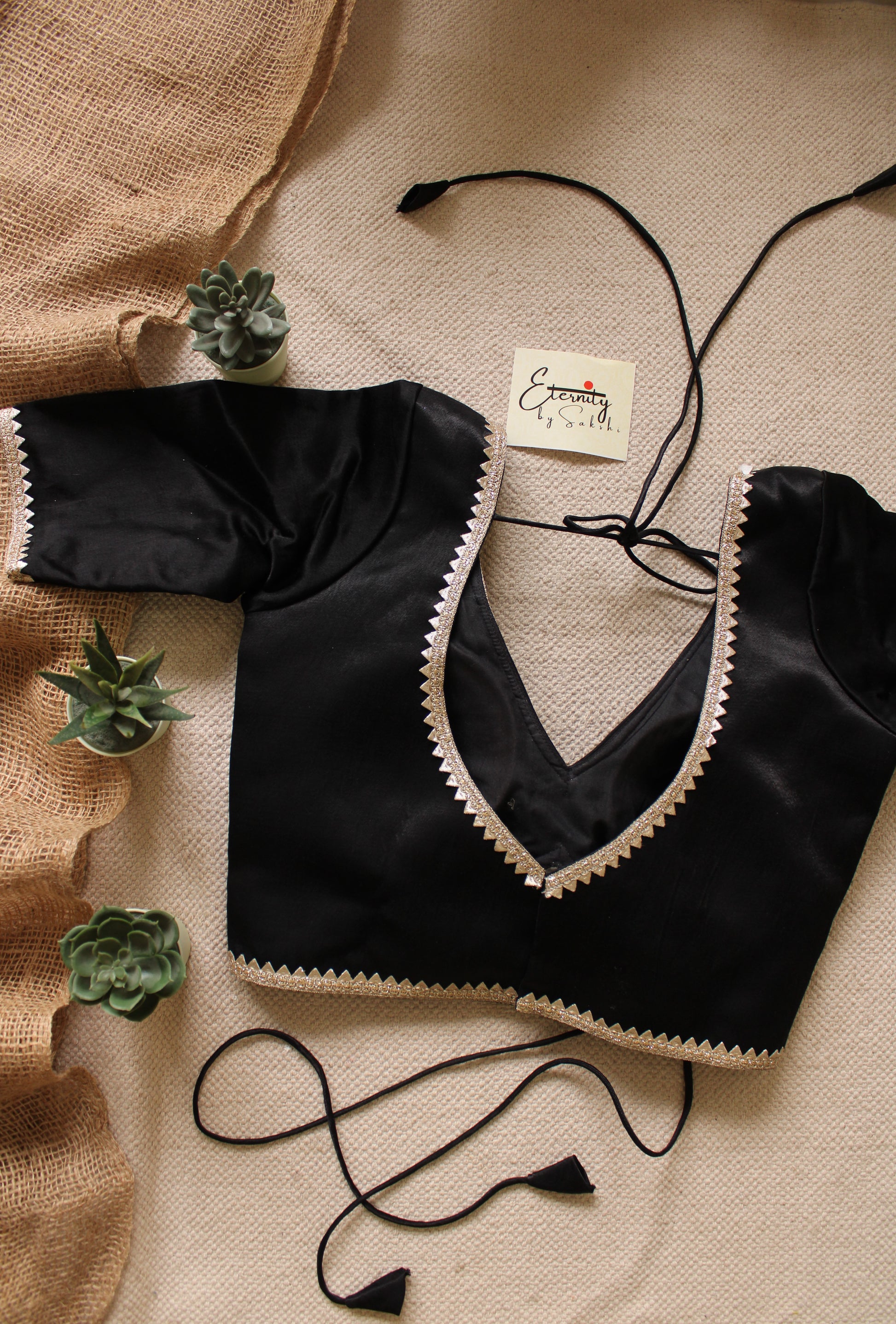 Black Radhika Blouse