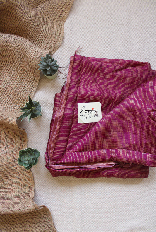 Mgenta Nazm Silk saree