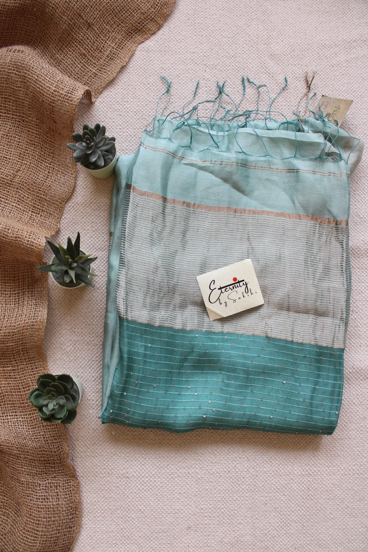 Coastal Glow - Raga Resham Saree - Eternity by Sakshi