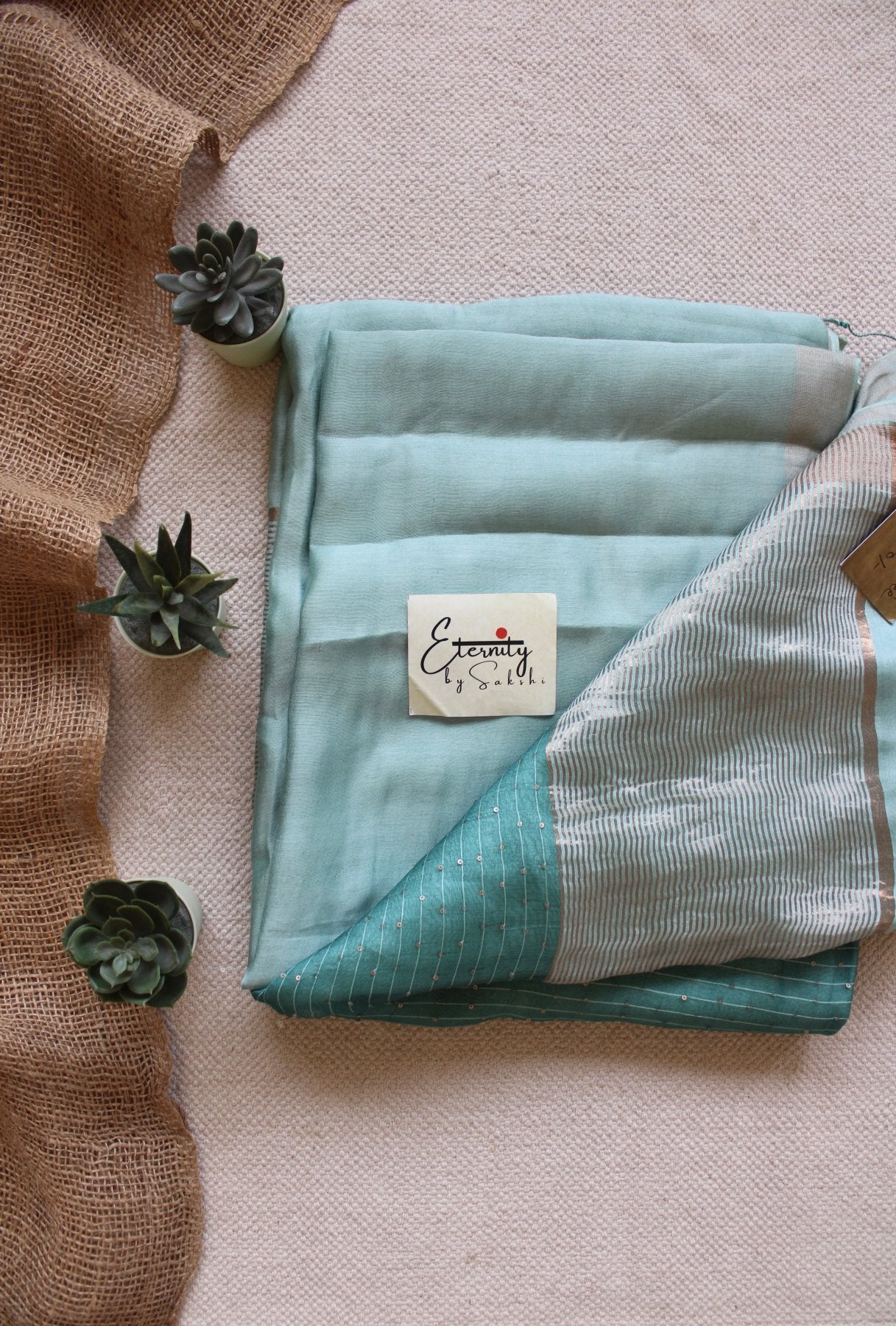 Coastal Glow - Raga Resham Saree - Eternity by Sakshi