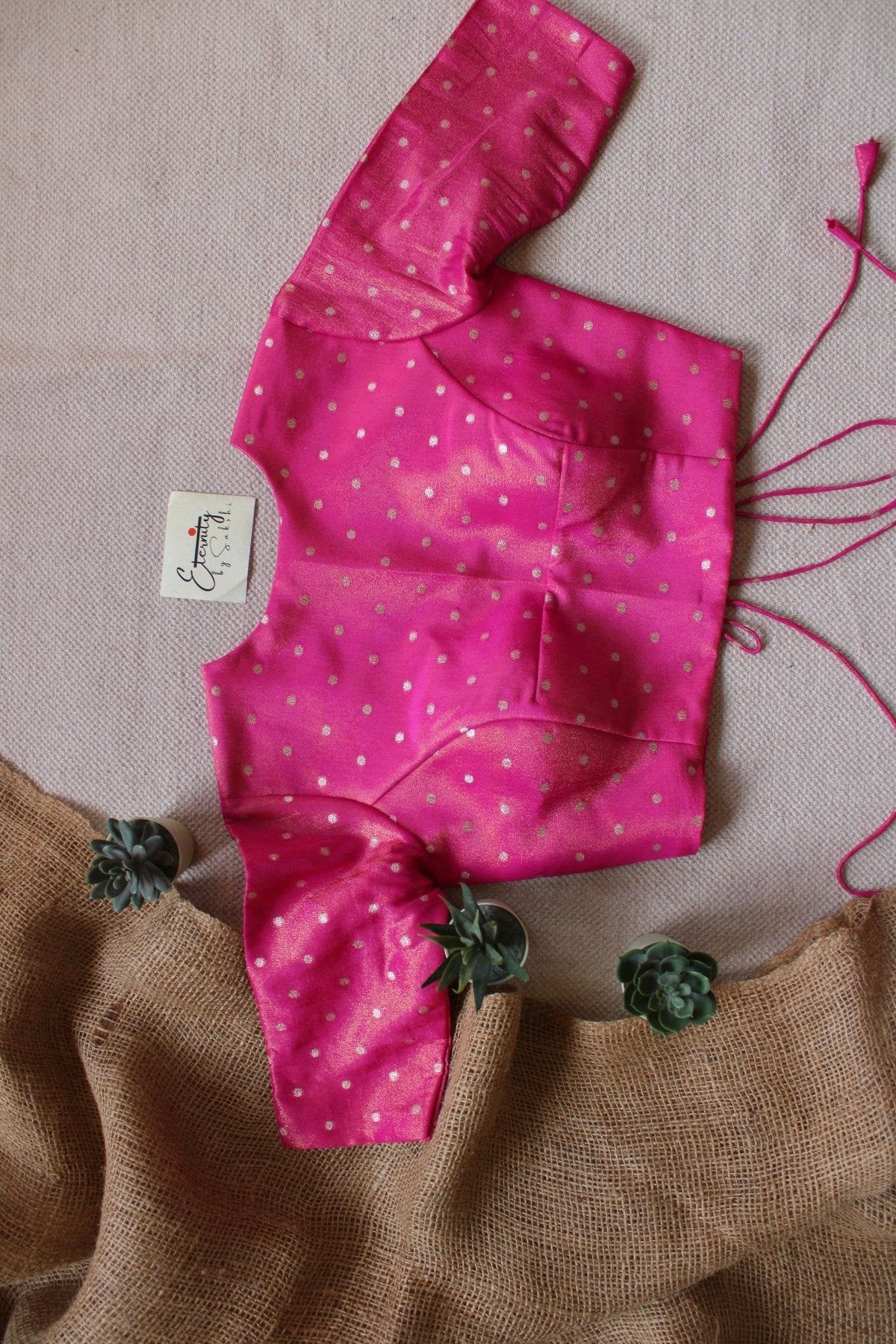 Tales of Tikki - Gulaabi Blouse - Eternity by Sakshi