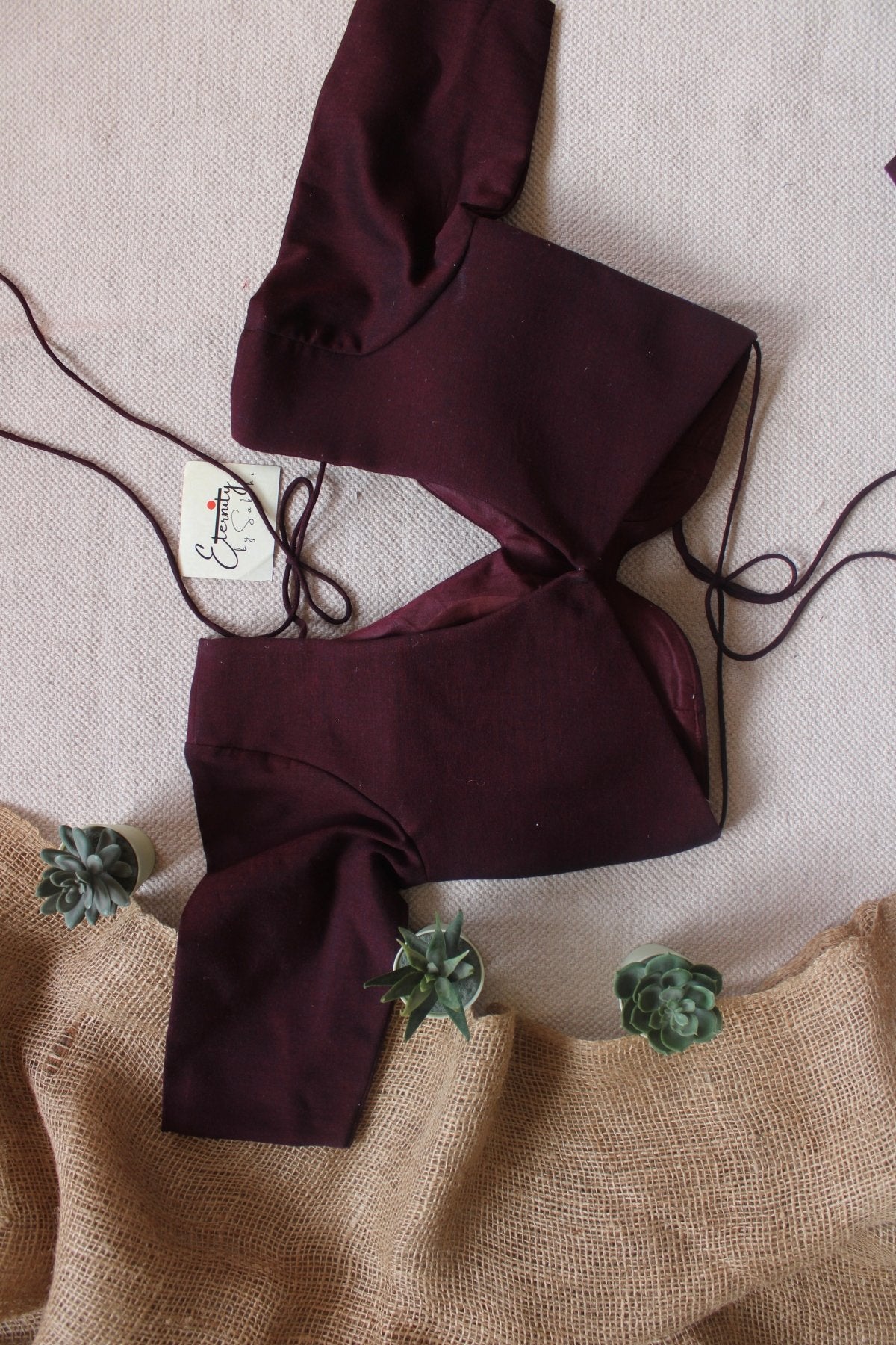 Dark Sienna Shadow Blouse - Eternity by Sakshi