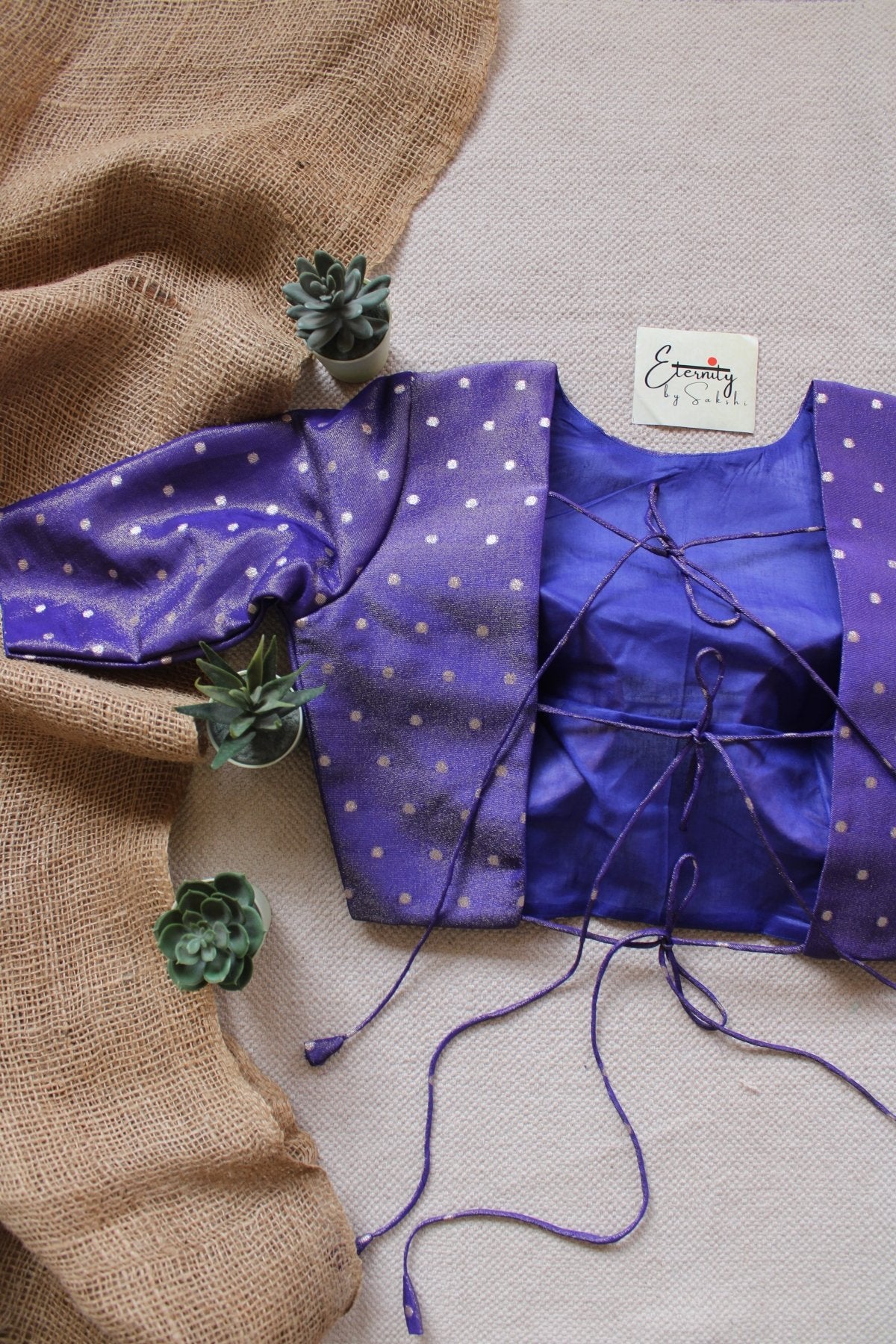 Tales of Tikki - Blue Blouse - Eternity by Sakshi