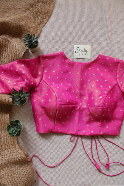 Tales of Tikki - Gulaabi Blouse - Eternity by Sakshi