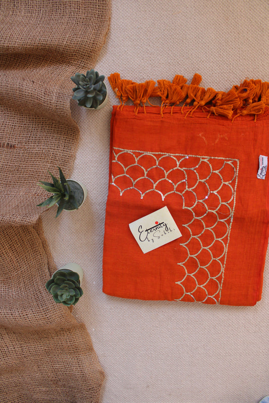 Carrot Roshni Saree