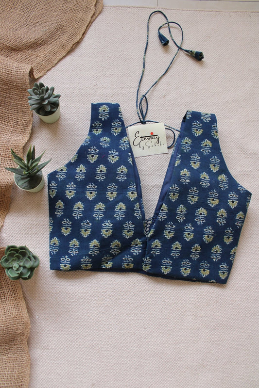 Indigo Charms Blouse - Eternity by Sakshi