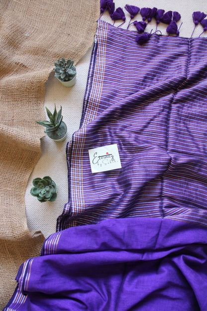 Kanak Purple Saree - Eternity by Sakshi