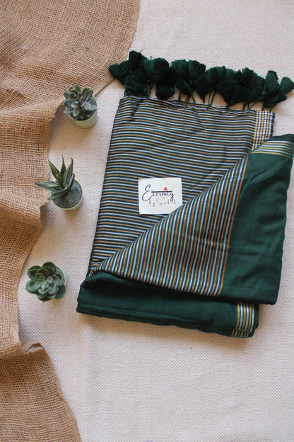 Kanak Green Saree - Eternity by Sakshi