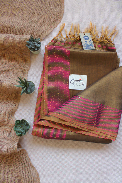 Copper Shakti Saree
