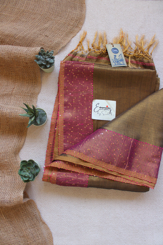 Copper Shakti Saree