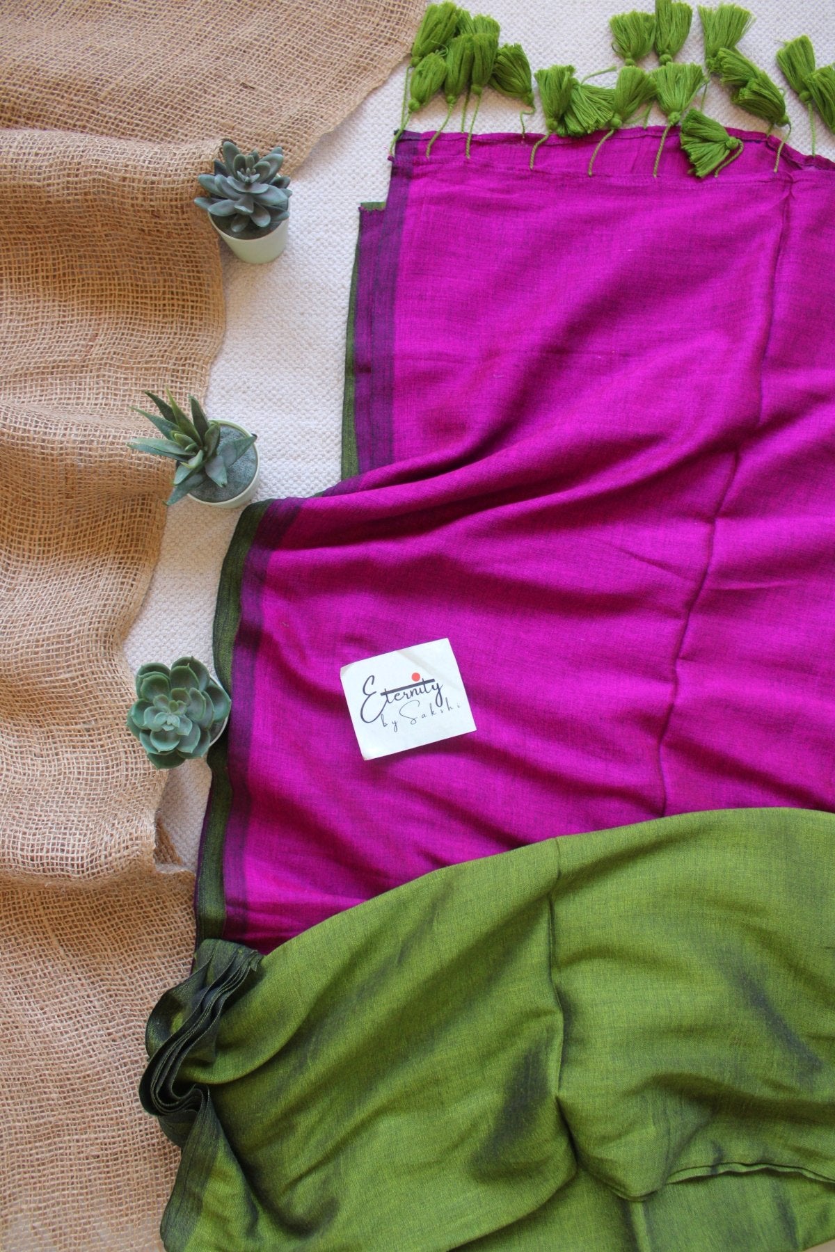 Matcha Office Saree - Eternity by Sakshi