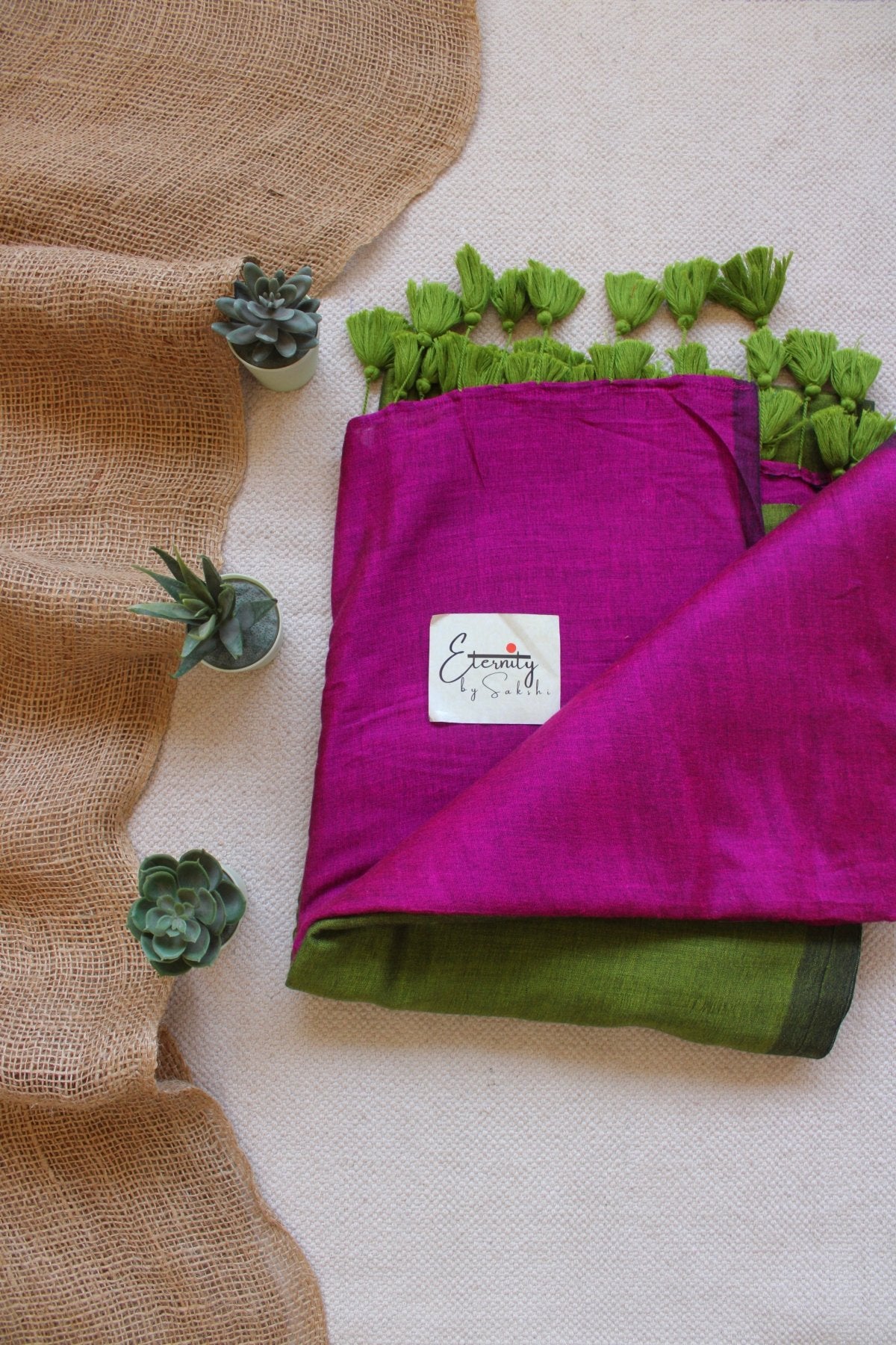 Matcha Office Saree - Eternity by Sakshi