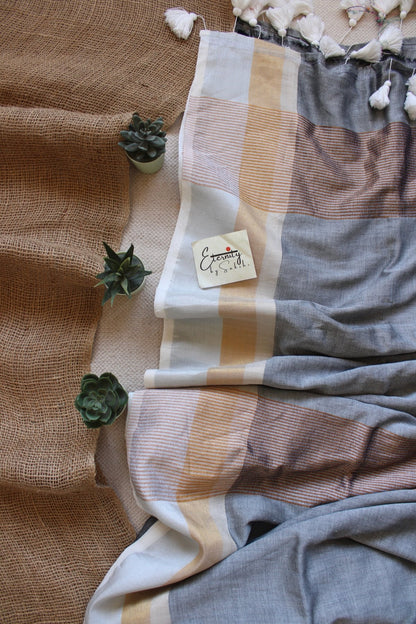 Silver Madhumita Saree - Eternity by Sakshi