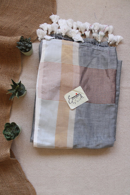 Silver Madhumita Saree - Eternity by Sakshi