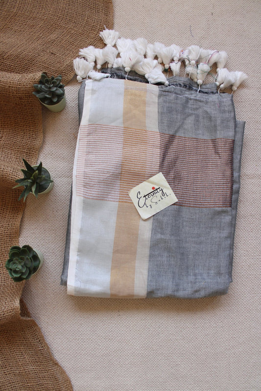 Silver Madhumita Saree - Eternity by Sakshi