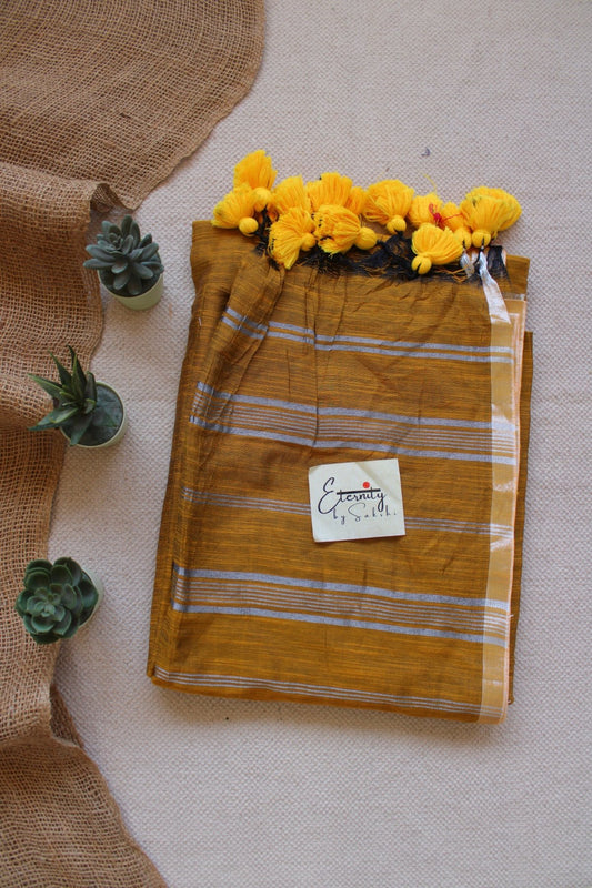 Marigold Mist Saree - Eternity by Sakshi