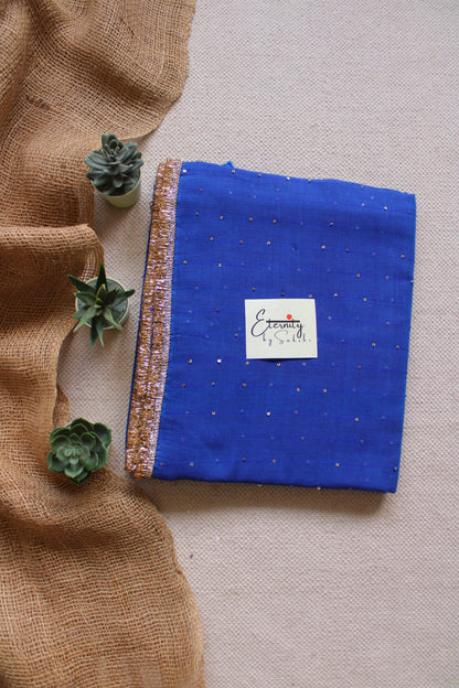 Blue Gulbahar Saree