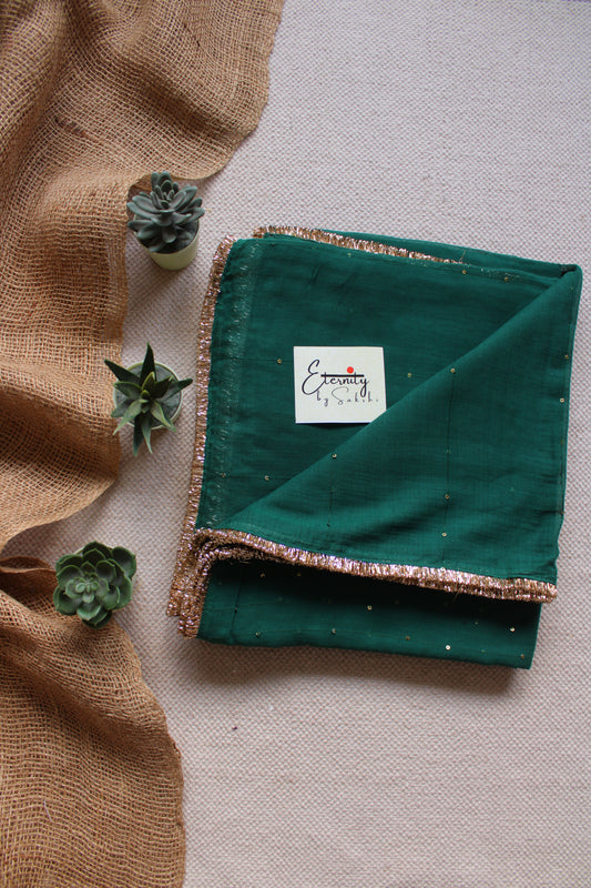 Green Gulbahar Saree