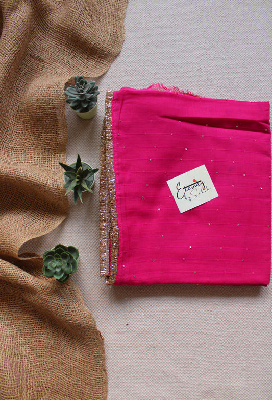 Pink Gulbahar Saree