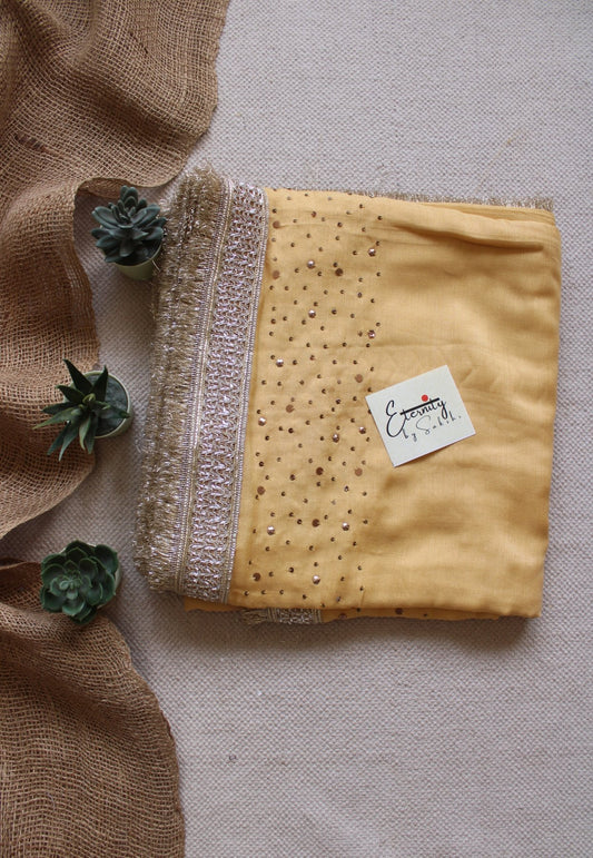 Celestial Gold Handwork Saree - Eternity by Sakshi
