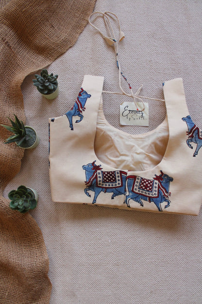 White - Folk Limited Edition Noorie Blouse - Eternity by Sakshi