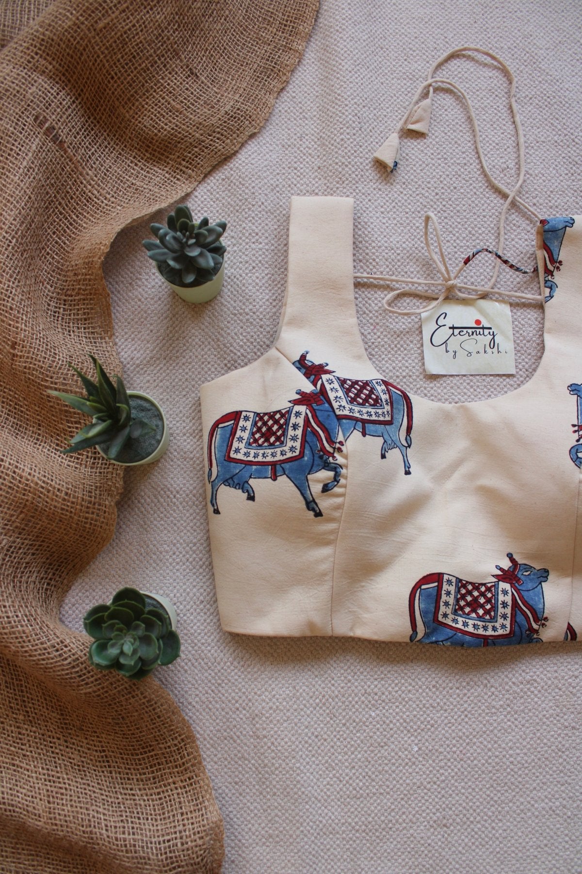 White - Folk Limited Edition Noorie Blouse - Eternity by Sakshi