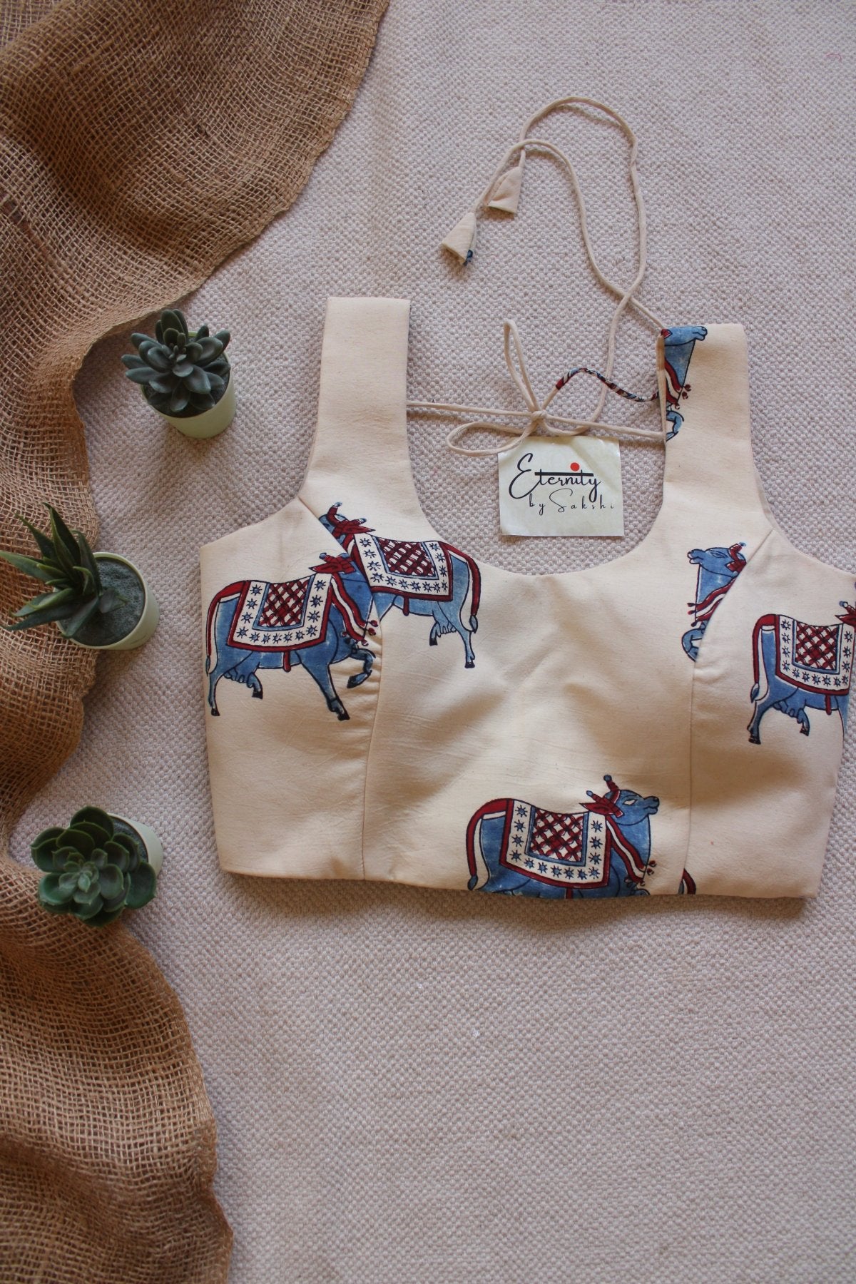 White - Folk Limited Edition Noorie Blouse - Eternity by Sakshi