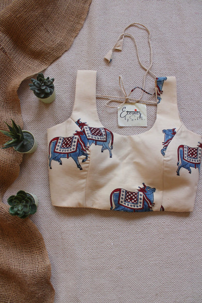 White - Folk Limited Edition Noorie Blouse - Eternity by Sakshi