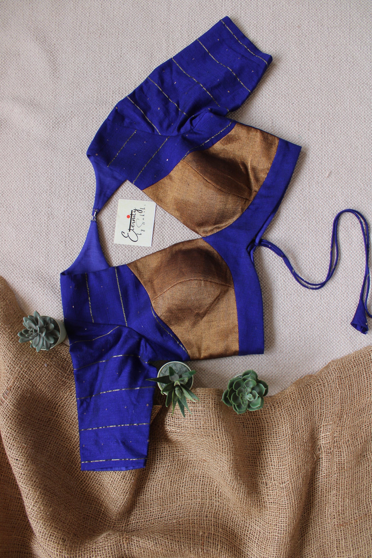Blue Prasang Blouse