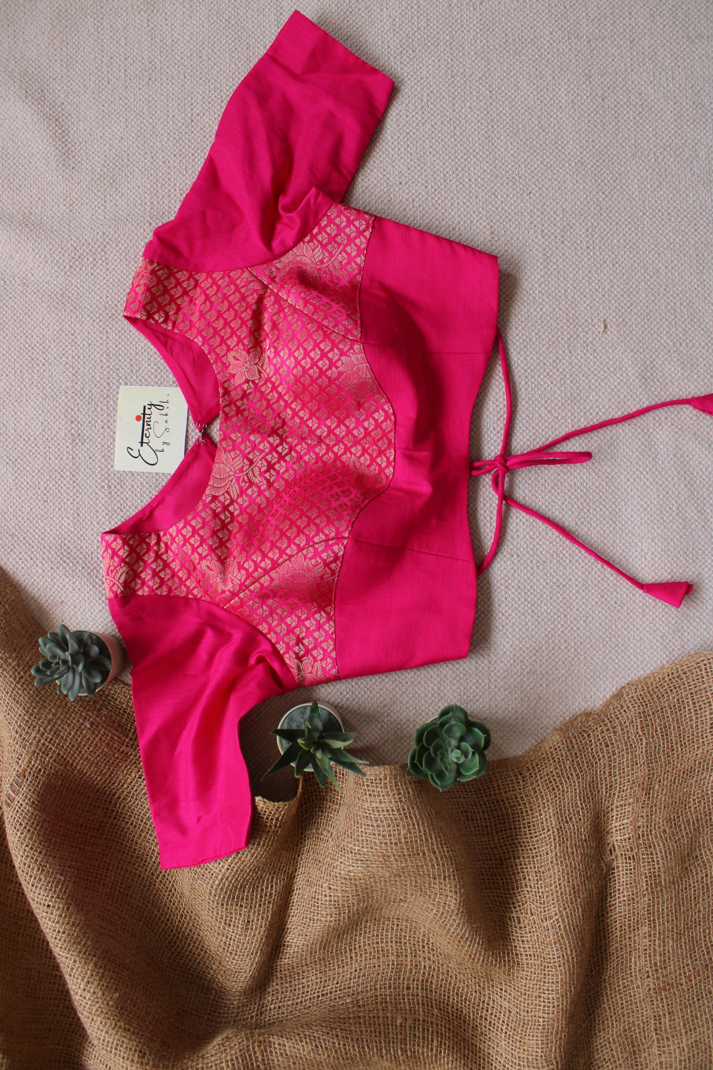 Gulaabi Jodha Blouse