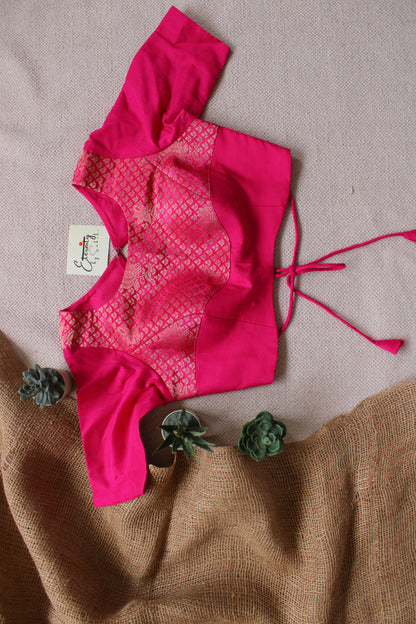 Gulaabi Jodha Blouse