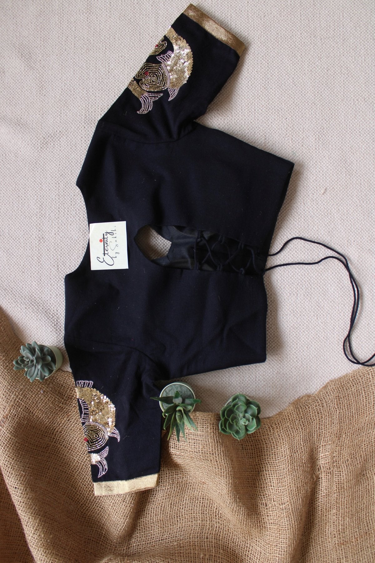 Midnight Jalpari Blouse - Eternity by Sakshi