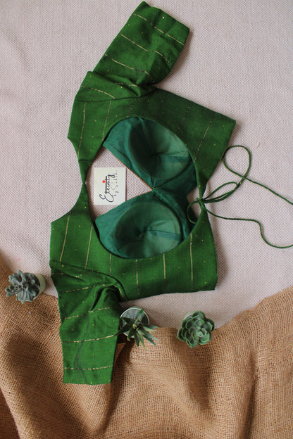 Green Prasang Blouse