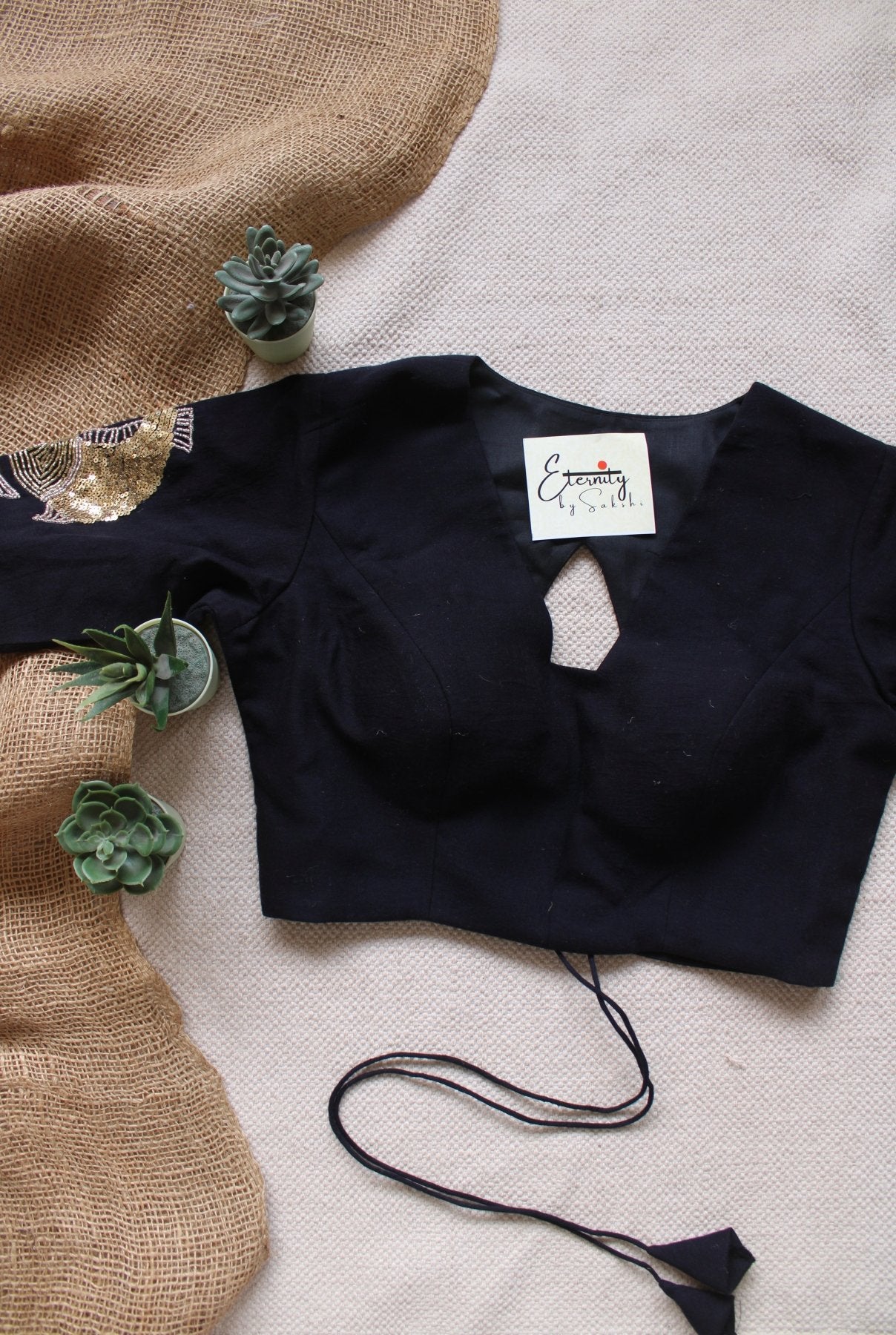 Midnight Jalpari Blouse - Eternity by Sakshi