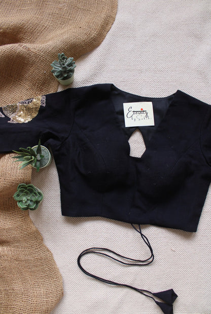 Midnight Jalpari Blouse - Eternity by Sakshi