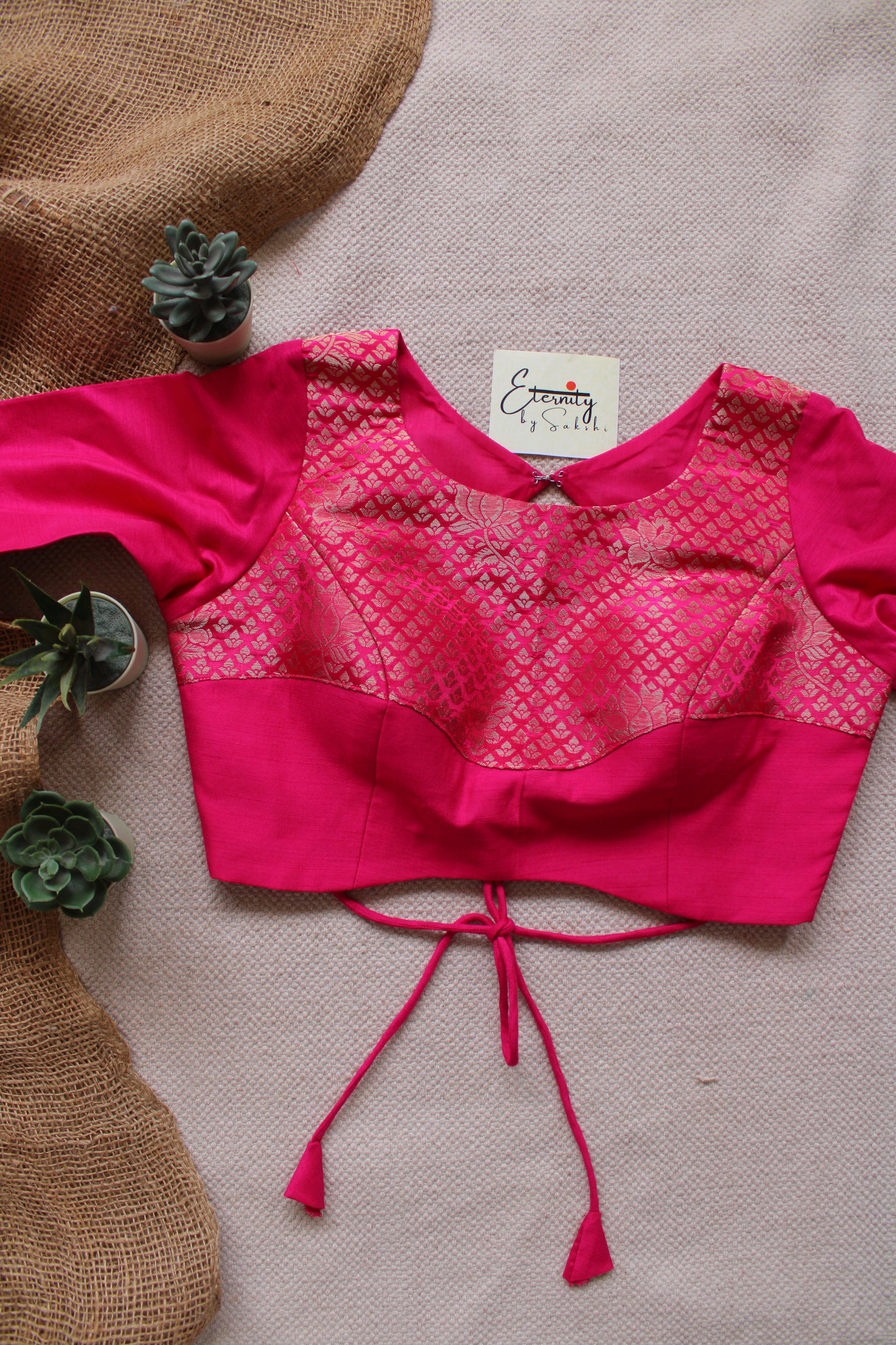 Gulaabi Jodha Blouse