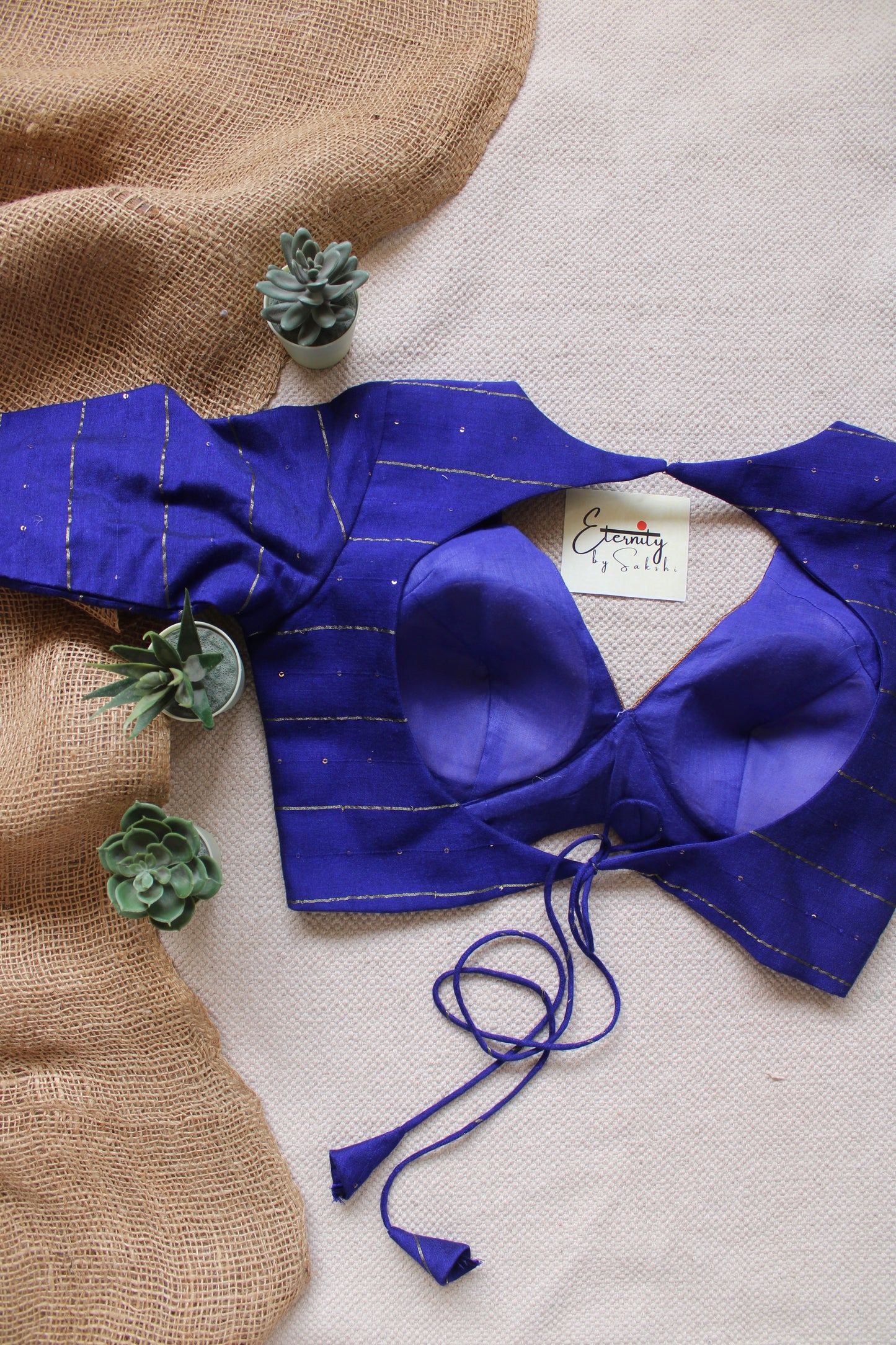 Blue Prasang Blouse