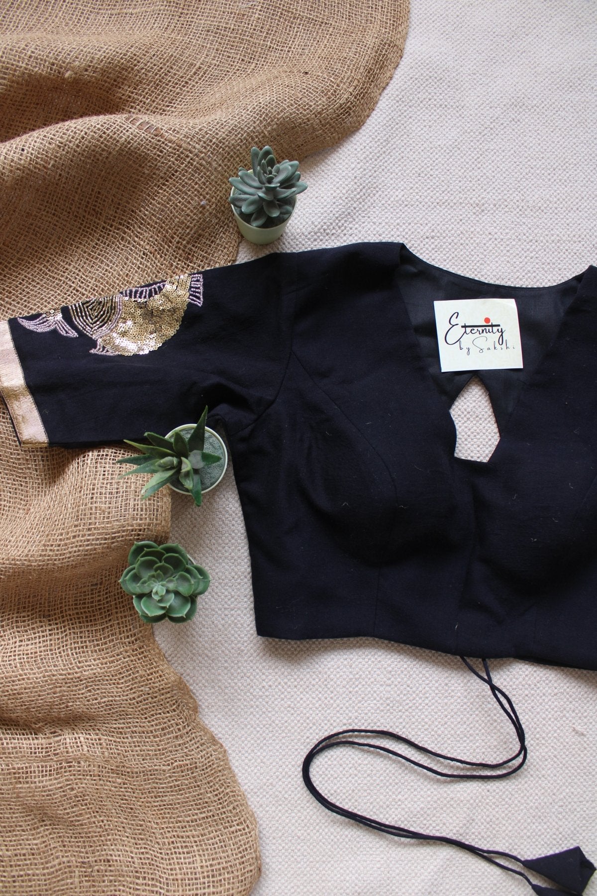 Midnight Jalpari Blouse - Eternity by Sakshi