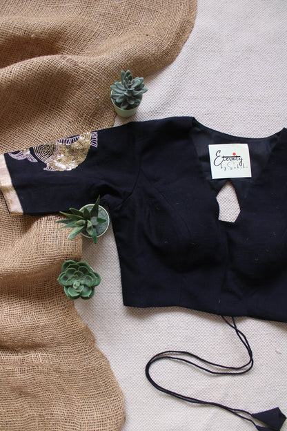 Midnight Jalpari Blouse - Eternity by Sakshi